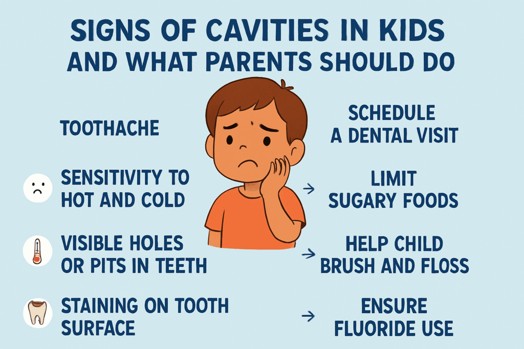 Signs of Cavities in Kids and What Parents Should Do